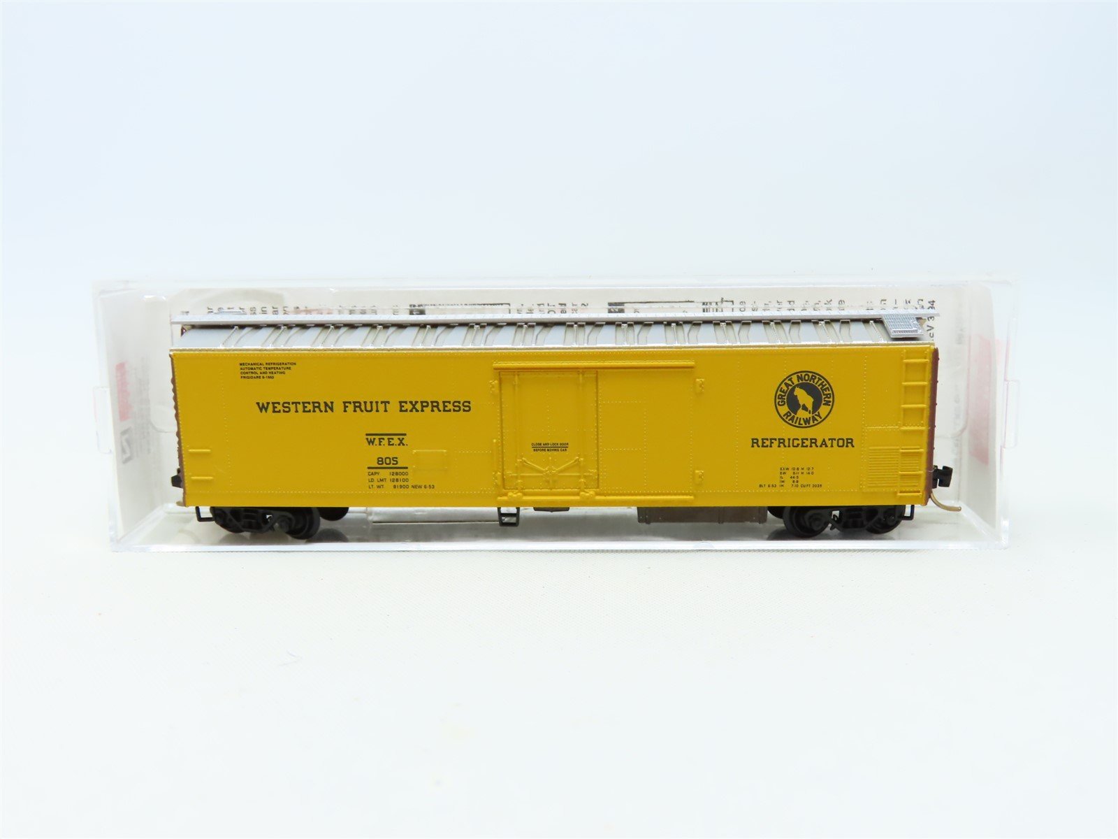 N Scale Micro-Trains MTL 69010 WFEX Western Fruit Express Reefer #805