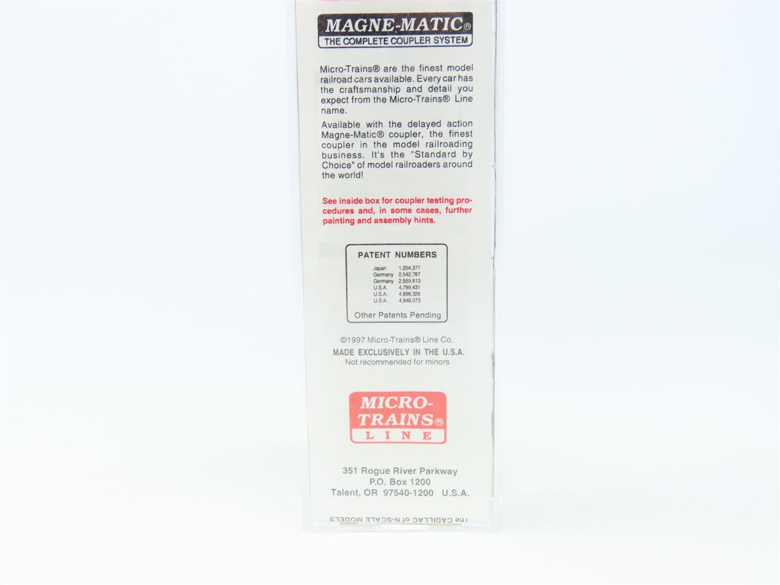 N Scale Micro-Trains MTL 69010 WFEX Western Fruit Express Reefer #805