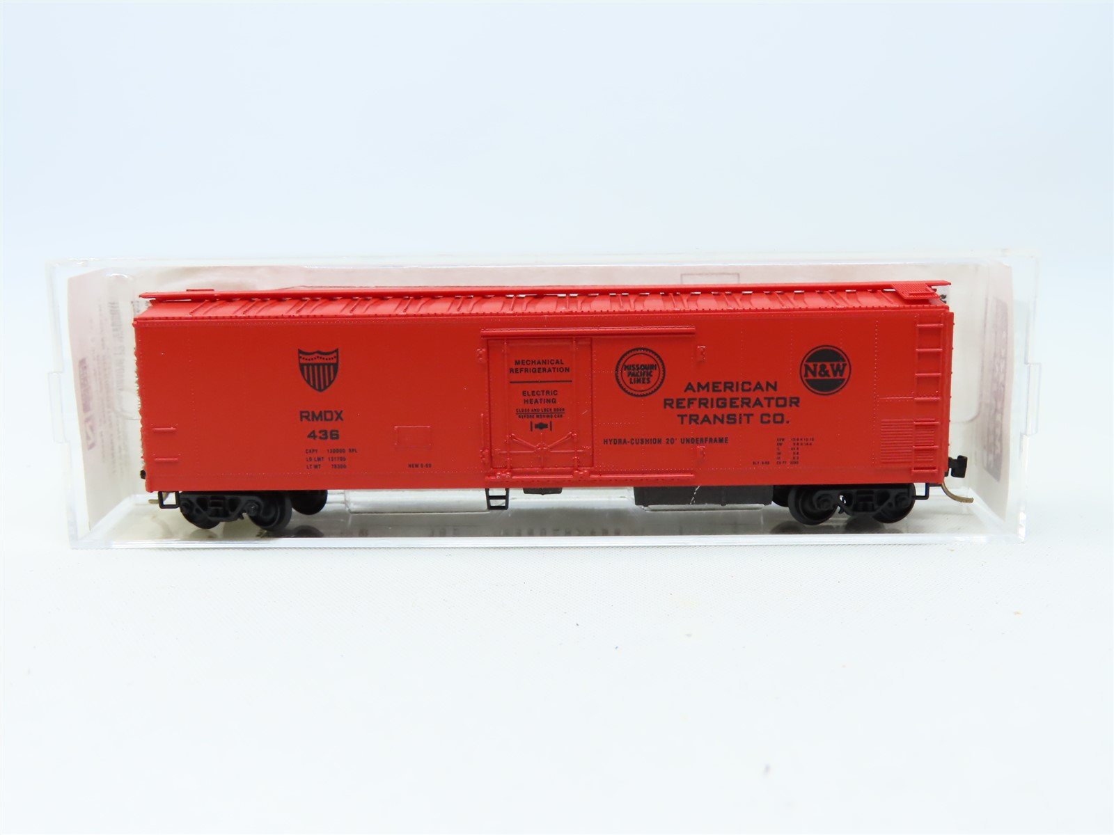 N Micro-Trains MTL 69070 RMDX American Refrigerator Transit 51' Mech Reefer #436