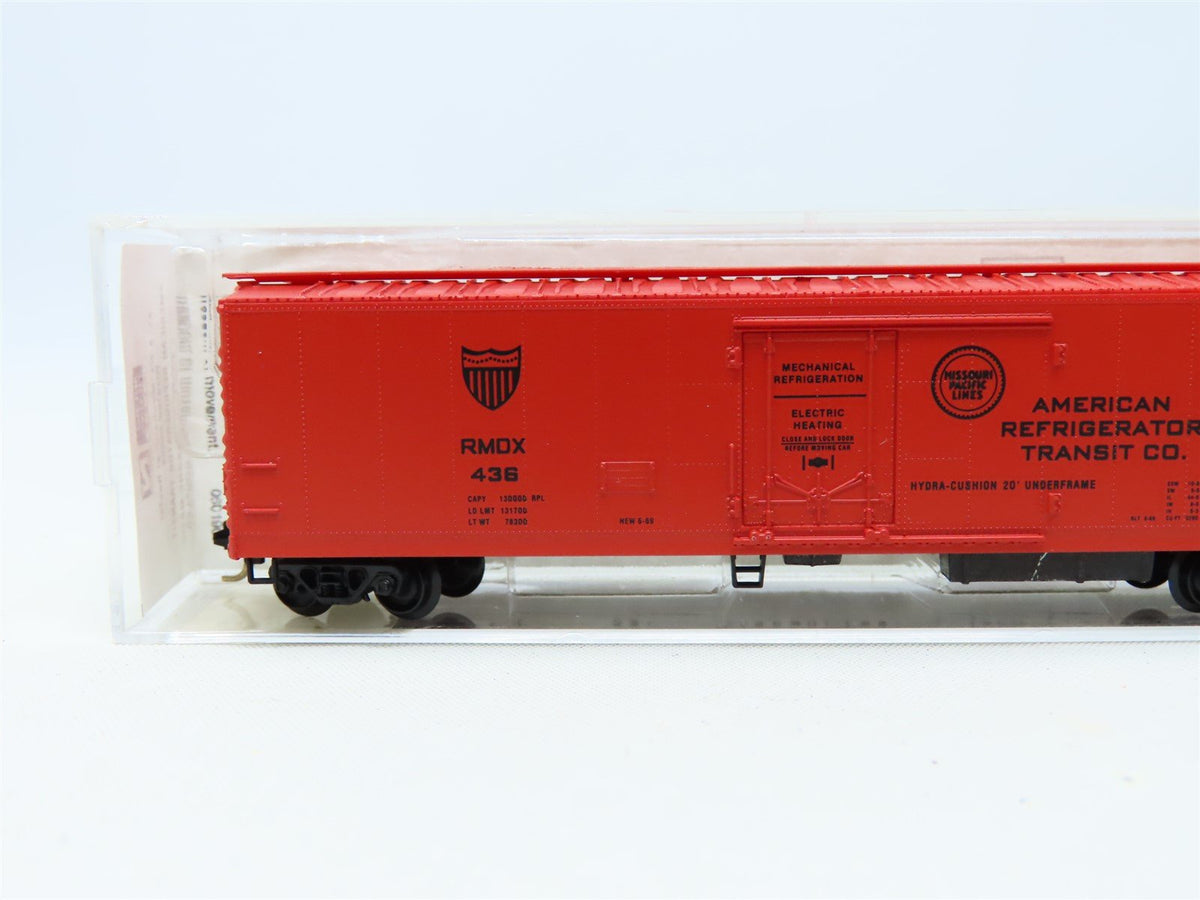 N Micro-Trains MTL 69070 RMDX American Refrigerator Transit 51&#39; Mech Reefer #436