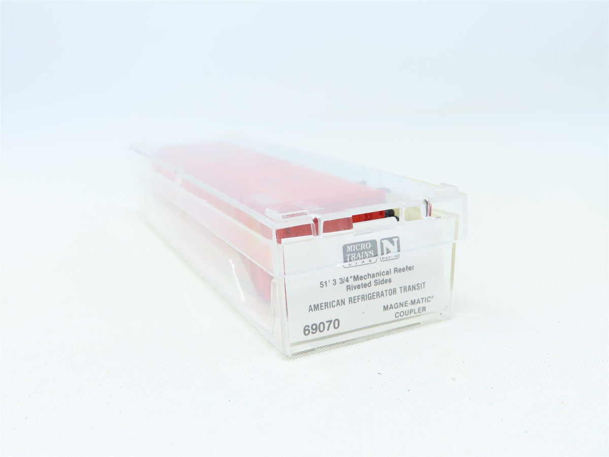 N Micro-Trains MTL 69070 RMDX American Refrigerator Transit 51&#39; Mech Reefer #436