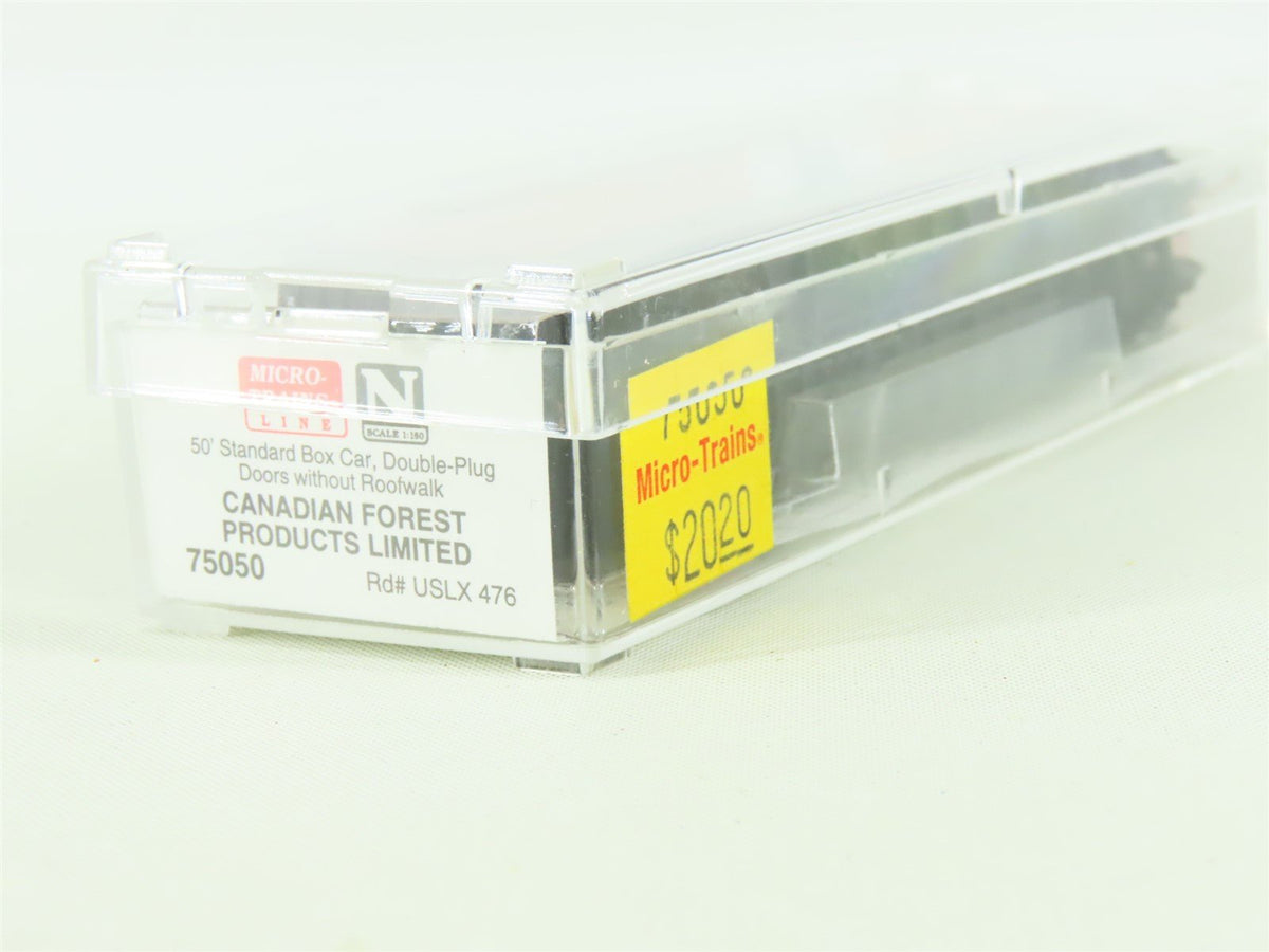N Micro-Trains MTL #75050 USLX Canfor &quot;Congratulations America&quot; 50&#39; Box Car #476