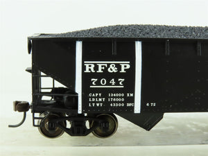 HO Scale Atlas Trainman #20001499 RF&P 2-Bay Offset Hopper w/ Load #7047