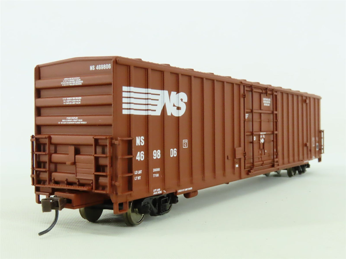 HO Scale Walthers #932-6043 NS Norfolk Southern 60&#39; Gunderson Box Car #469806