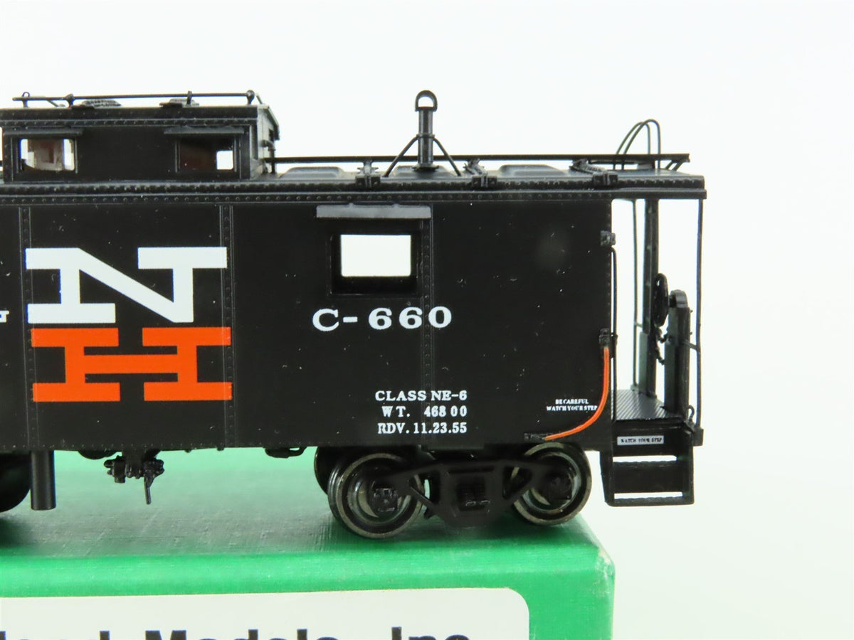 HO Scale Overland Models OMI-3994.1 BRASS NE Hew Haven NE-6 Caboose #C-660