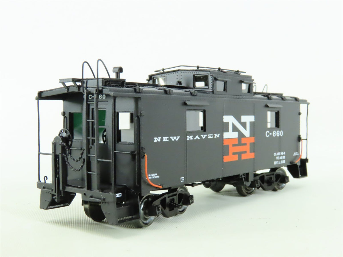 HO Scale Overland Models OMI-3994.1 BRASS NE Hew Haven NE-6 Caboose #C-660