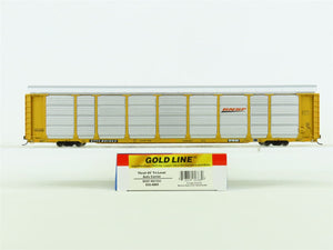 HO Walthers Gold Line #932-4885 ETTX TTX BNSF Thrall 89' Tri-Level Auto Carrier