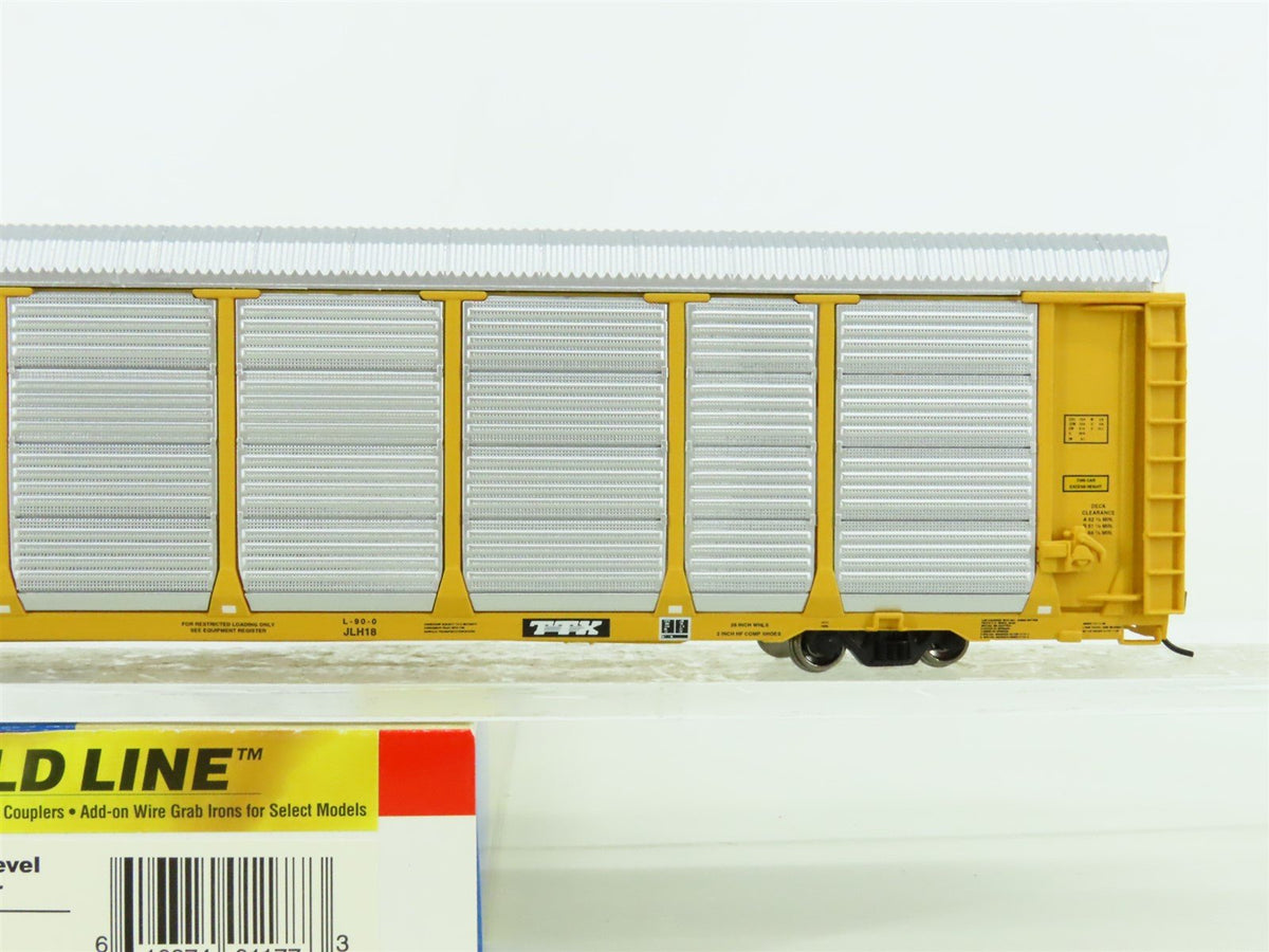 HO Walthers Gold Line 932-4859 ETTX TTX Thrall 89&#39; Tri-Level Auto Carrier 710380