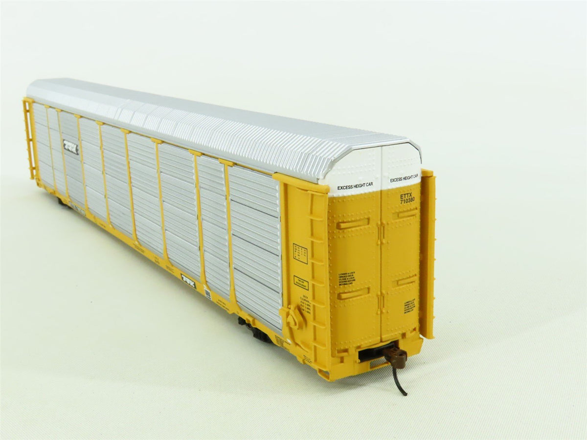 HO Walthers Gold Line 932-4859 ETTX TTX Thrall 89&#39; Tri-Level Auto Carrier 710380