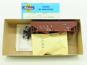 HO Scale Athearn Kit #5421 ATSF Santa Fe 34' 2-Bay Composite Side Hopper #180517