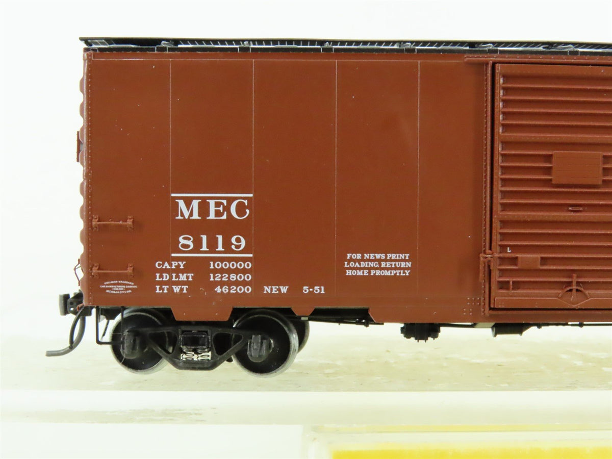 HO Scale Kadee #4811 MEC Maine Central 40&#39; Box Car #8119 - Custom Weathered