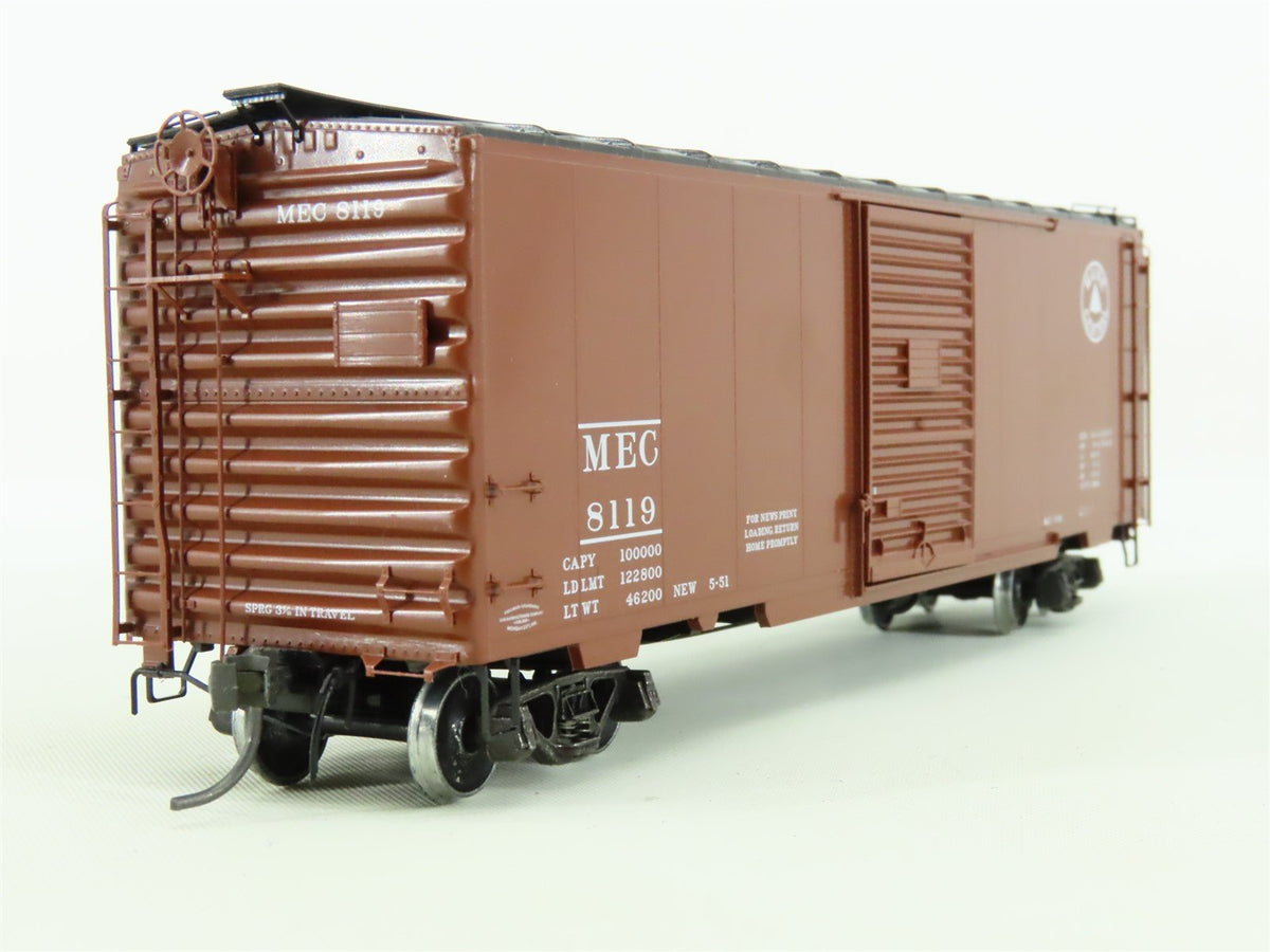 HO Scale Kadee #4811 MEC Maine Central 40&#39; Box Car #8119 - Custom Weathered