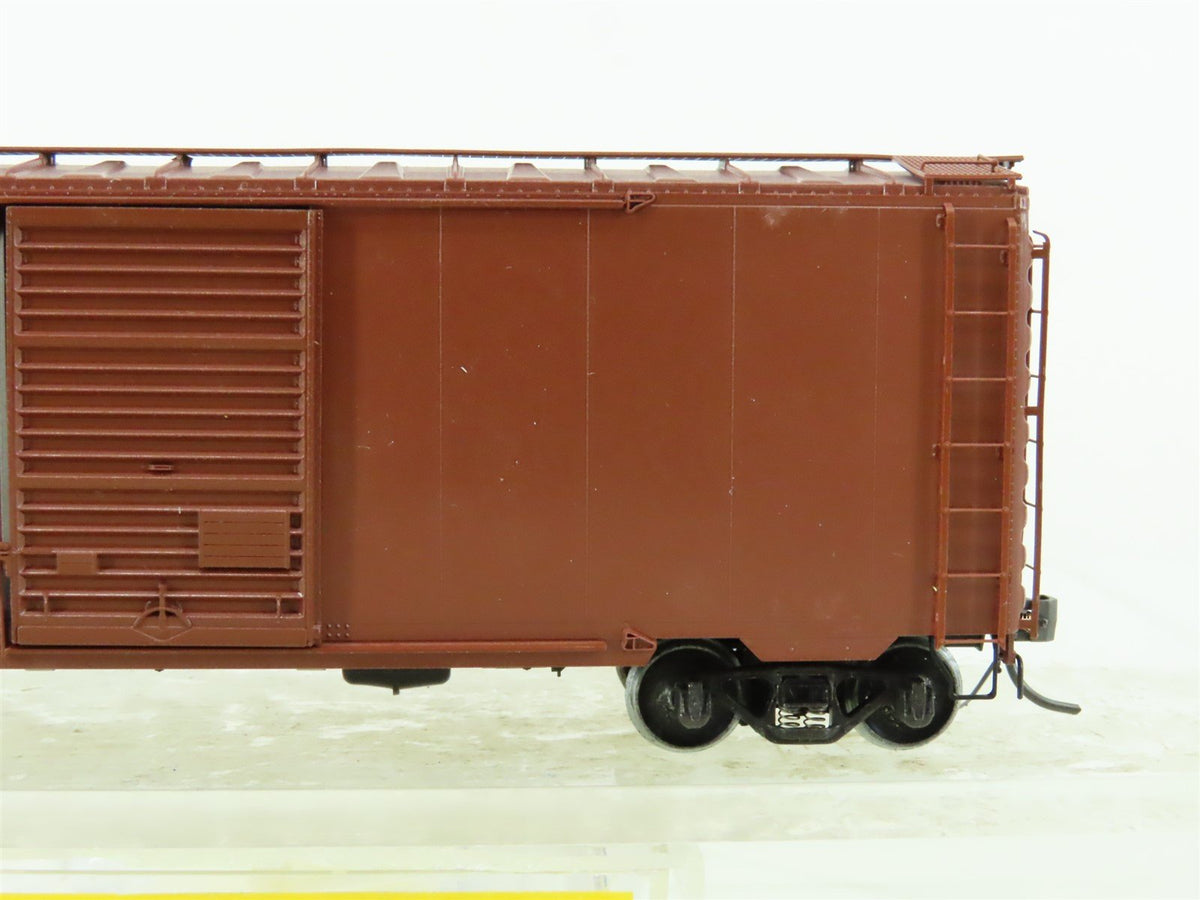 HO Scale Kadee #4900 Undecorated Red 40&#39; PS-1 Box Car - Custom Weathered