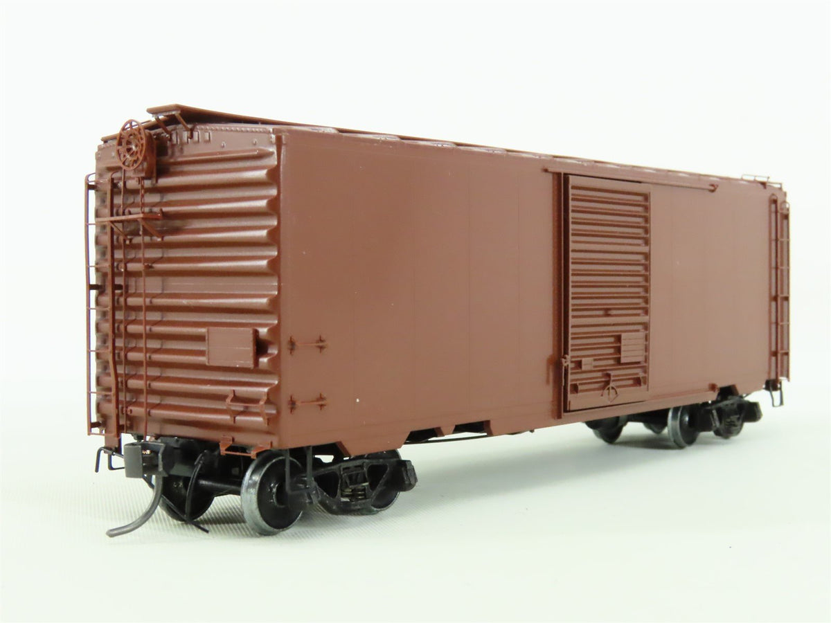 HO Scale Kadee #4900 Undecorated Red 40&#39; PS-1 Box Car - Custom Weathered