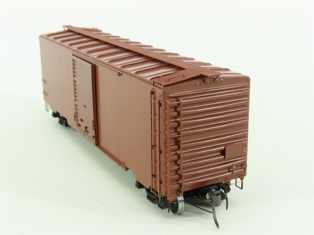 HO Scale Kadee #4900 Undecorated Red 40&#39; PS-1 Box Car - Custom Weathered