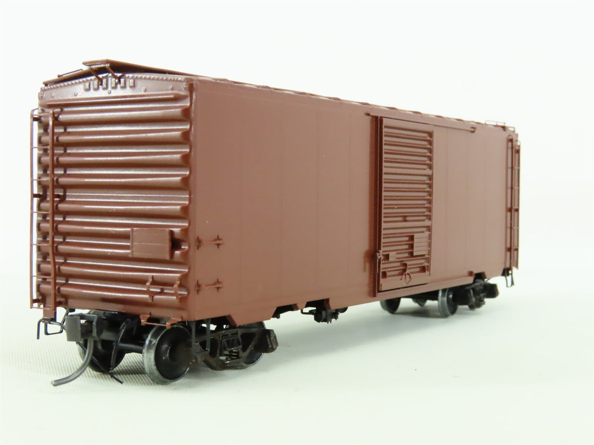 HO Scale Kadee #4900 Undecorated Red 40&#39; PS-1 Box Car - Custom Weathered