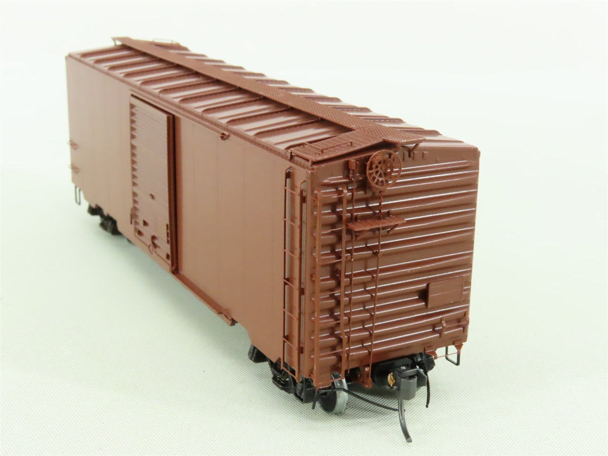 HO Scale Kadee #4900 Undecorated Red 40&#39; PS-1 Box Car - Custom Weathered