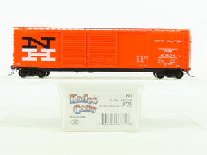 HO Scale Kadee Cars #6731 NH New Haven 50' Box Car #40504 - Custom Weathered