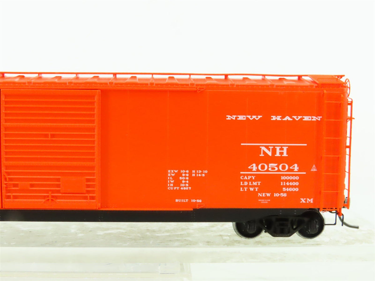 HO Scale Kadee Cars #6731 NH New Haven 50&#39; Box Car #40504 - Custom Weathered