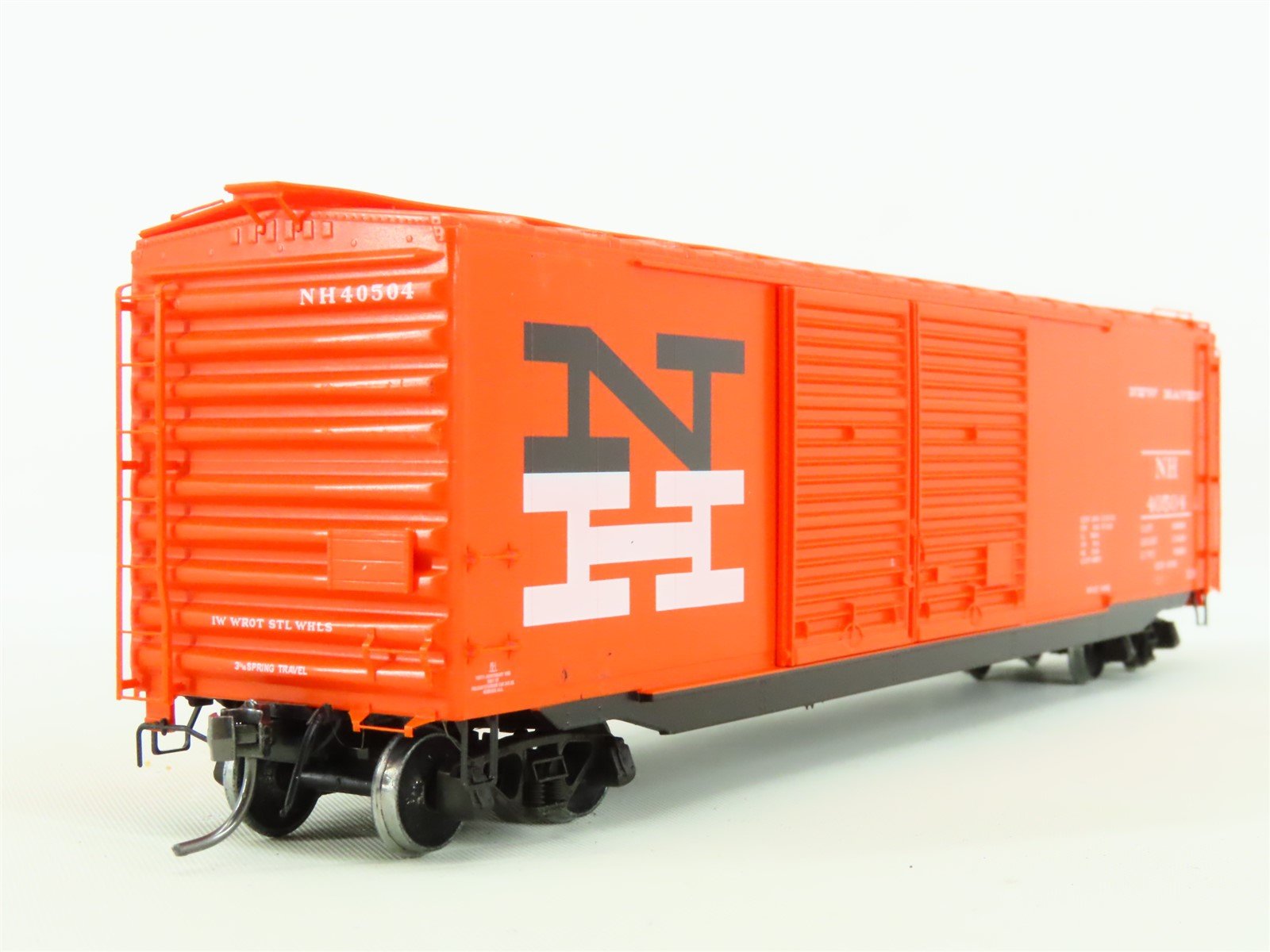 HO Scale Kadee Cars #6731 NH New Haven 50' Box Car #40504 - Custom Weathered