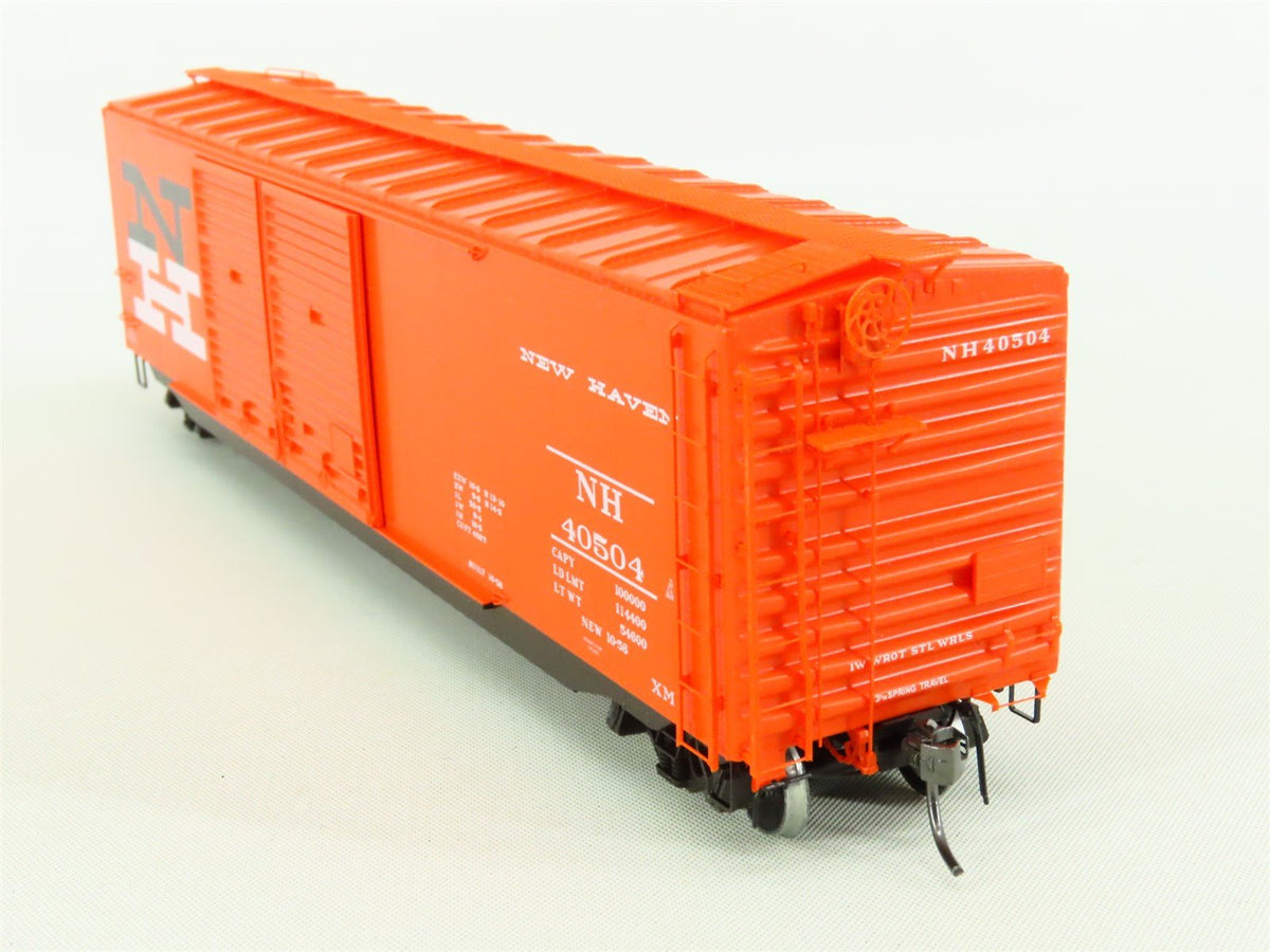 HO Scale Kadee Cars #6731 NH New Haven 50&#39; Box Car #40504 - Custom Weathered