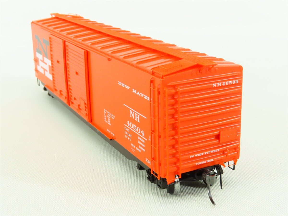 HO Scale Kadee Cars #6731 NH New Haven 50&#39; Box Car #40504 - Custom Weathered