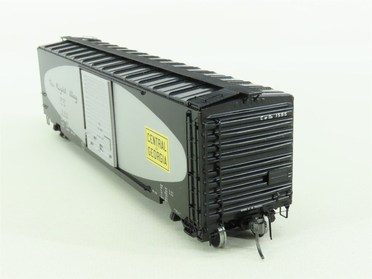 HO Kadee Cars #6206 CG Central of Georgia 50&#39; Box Car #1585- Custom Weathered