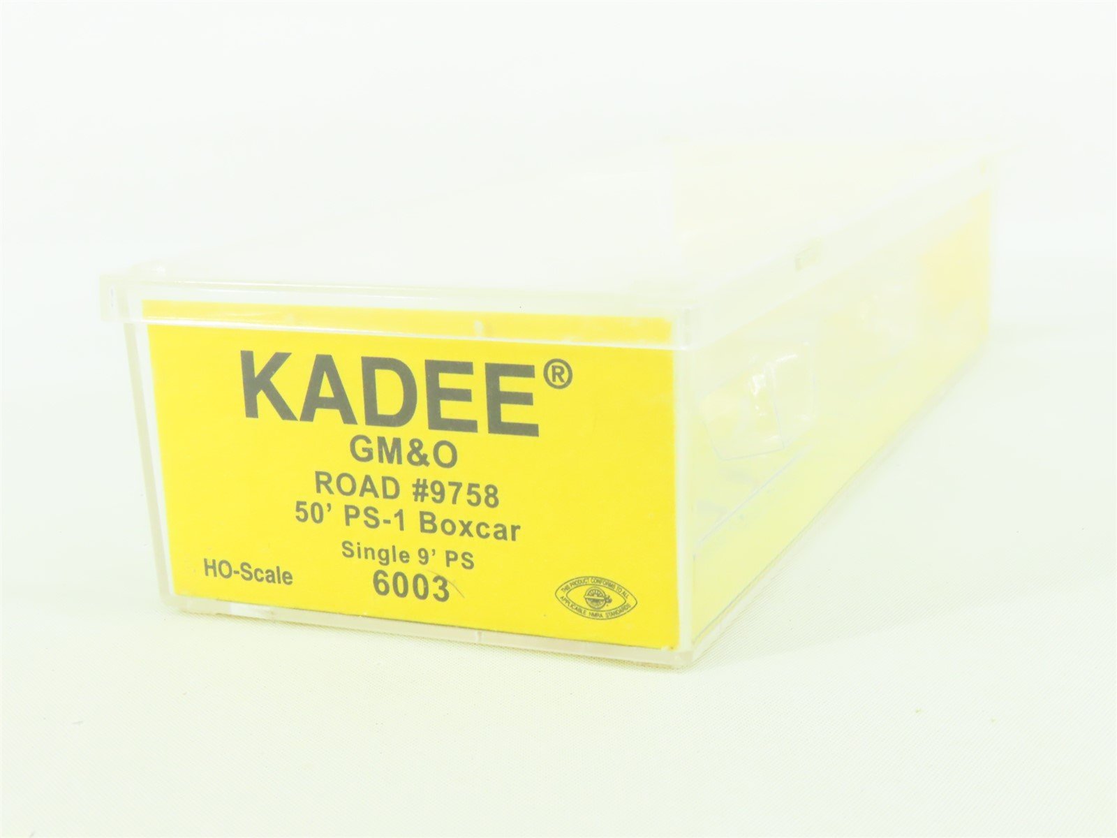 HO Scale Kadee #6003 GM&O Gulf Mobile & Ohio 50' Box Car #9758 - Custom