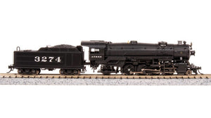 N Broadway LTD BLI 7830 ATSF Santa Fe 2-8-2 Heavy Mikado Steam #3274 w/ Paragon4