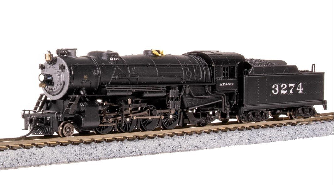 N Broadway LTD BLI 7830 ATSF Santa Fe 2-8-2 Heavy Mikado Steam #3274 w/ Paragon4