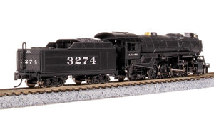 N Broadway LTD BLI 7830 ATSF Santa Fe 2-8-2 Heavy Mikado Steam #3274 w/ Paragon4