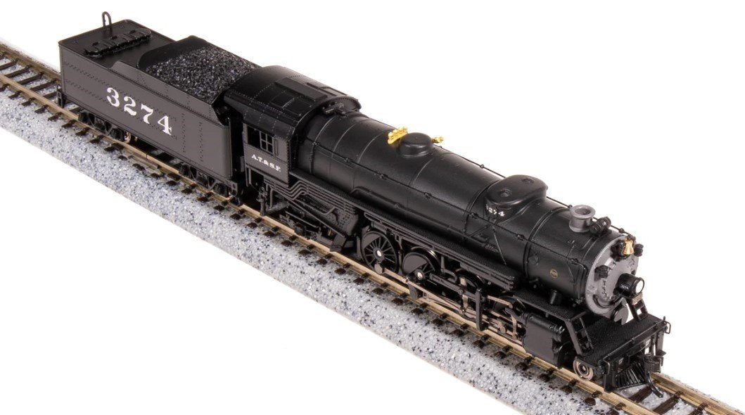 N Broadway LTD BLI 7830 ATSF Santa Fe 2-8-2 Heavy Mikado Steam #3274 w/ Paragon4