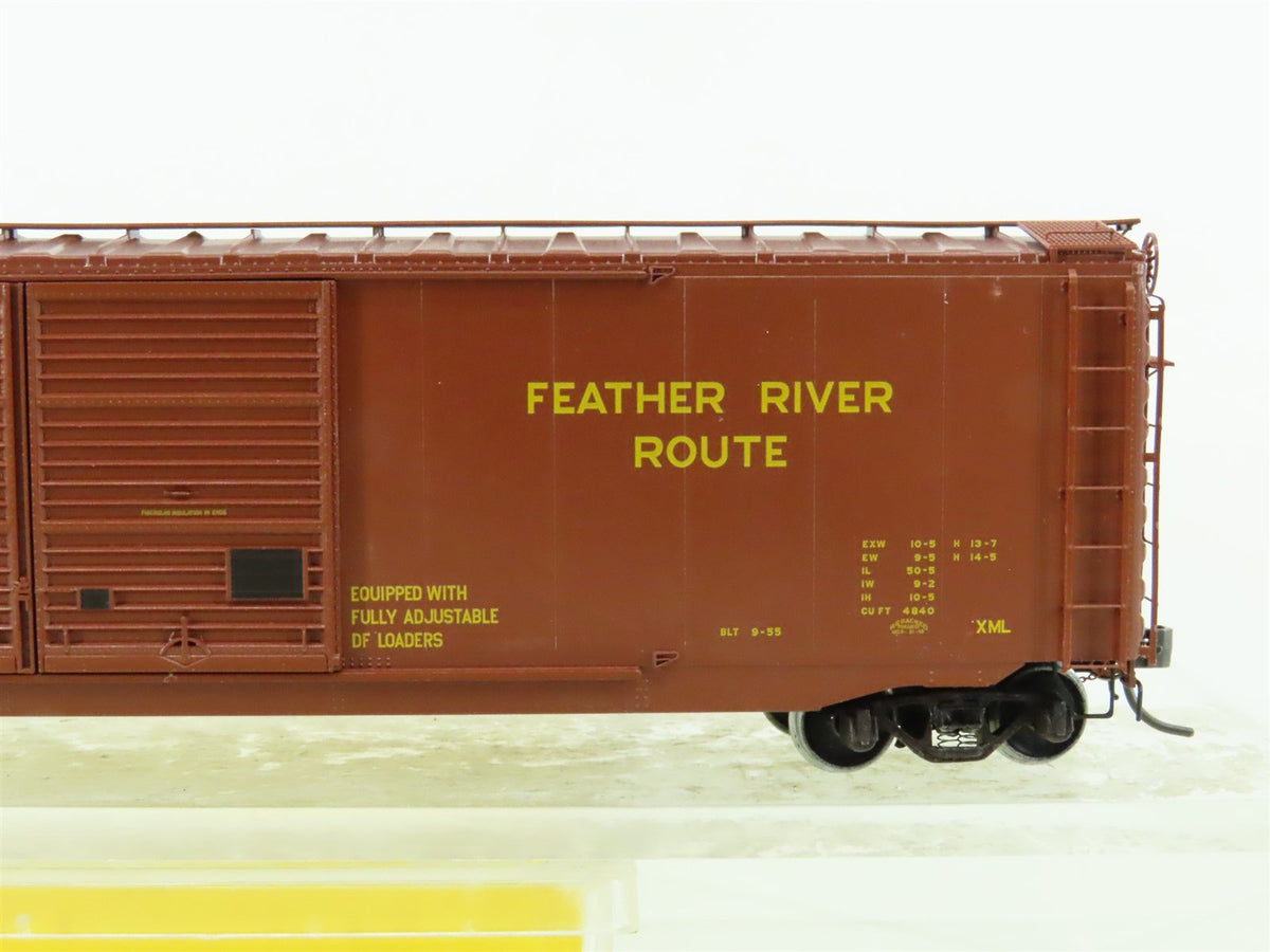 HO Scale Kadee #6505 WP Feather River Route 50&#39; Box Car #3838- Custom Weathered