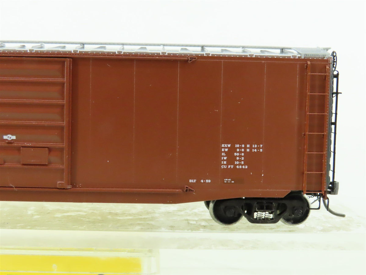 HO Kadee #6107 KCS Kansas City Southern 50&#39; Box Car #1650 - Custom Weathered