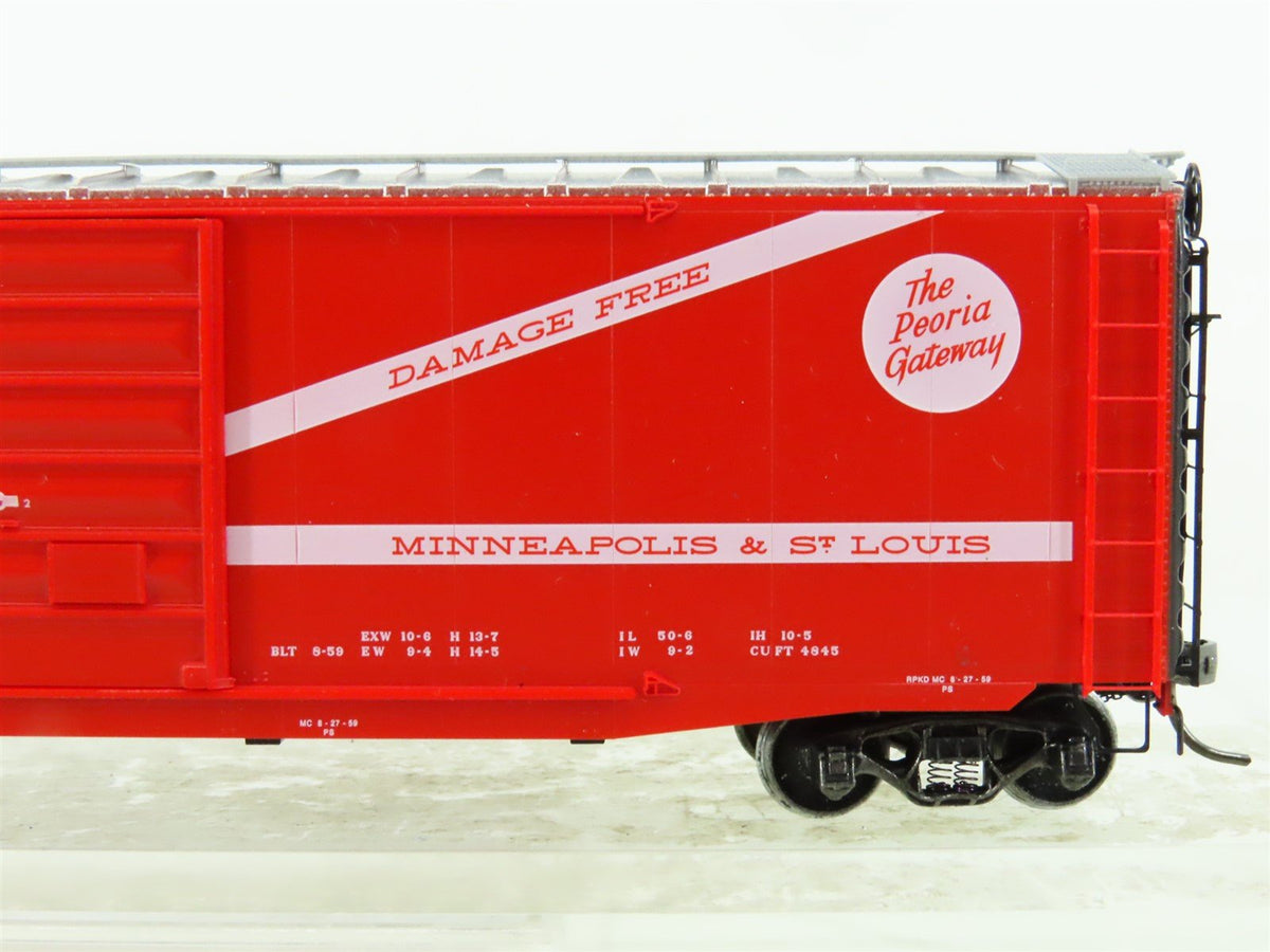 HO Kadee #6122 M&amp;StL The Peoria Gateway 50&#39; Box Car #2516 - Custom Weathered