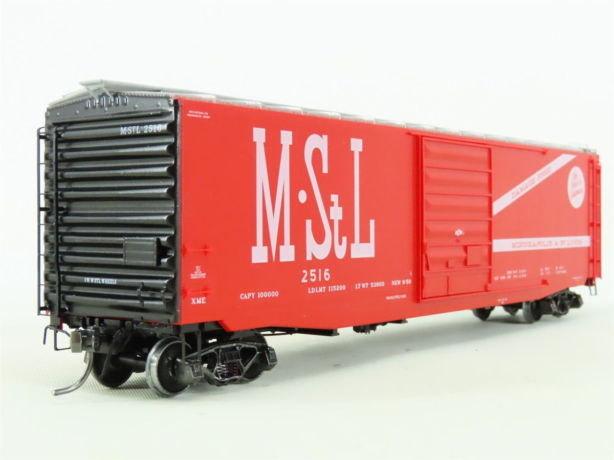 HO Kadee #6122 M&amp;StL The Peoria Gateway 50&#39; Box Car #2516 - Custom Weathered