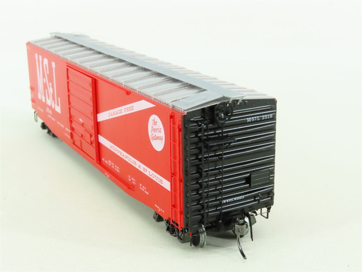 HO Kadee #6122 M&amp;StL The Peoria Gateway 50&#39; Box Car #2516 - Custom Weathered