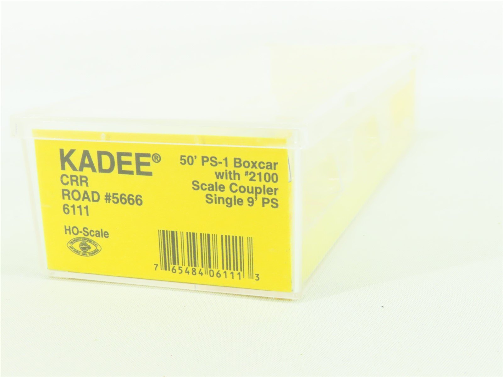 HO Scale Kadee #6111 CRR Clinchfield 50' Box Car #5666 - Custom Weathered