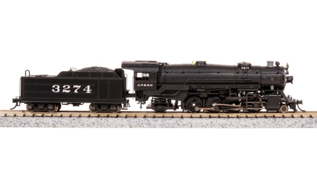 N Broadway LTD BLI 7831 ATSF Santa Fe 2-8-2 Heavy Mikado Steam #3284 w/ Paragon4