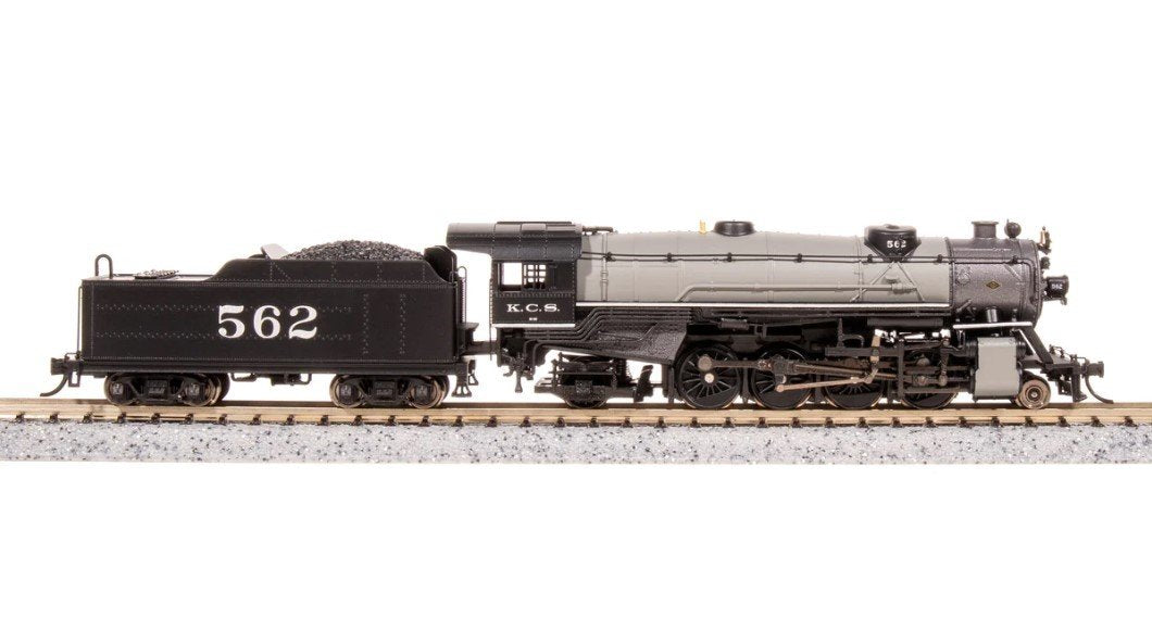 N Broadway BLI 7834 KCS Kansas City Southern 2-8-2 Mikado Steam #562 w/ Paragon4