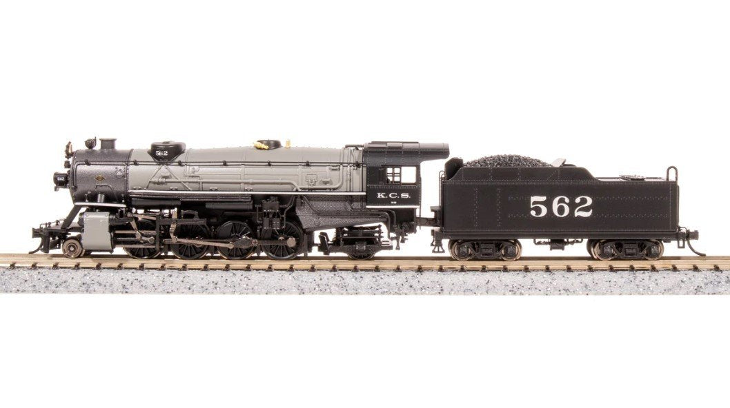 N Broadway BLI 7835 KCS Kansas City Southern 2-8-2 Mikado Steam #565 w/ Paragon4