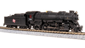 N Broadway LTD BLI 7836 Milwaukee Road 2-8-2 Heavy Mikado Steam #333 w/ Paragon4