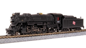 N Broadway LTD BLI 7836 Milwaukee Road 2-8-2 Heavy Mikado Steam #333 w/ Paragon4