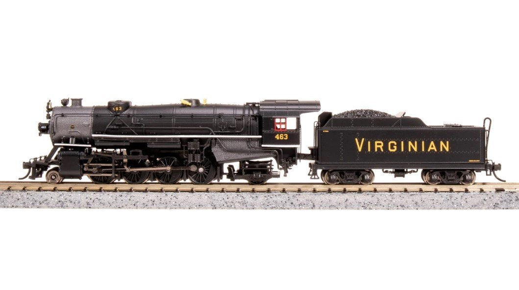 N Broadway LTD BLI 7841 VGN Virginian 2-8-2 Heavy Mikado Steam #478 w/ Paragon4