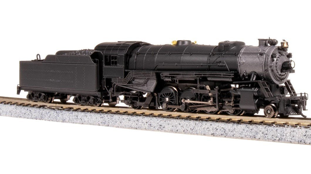 N Broadway Limited BLI 7843 Unlettered 2-8-2 USRA Heavy Mikado Steam w/ Paragon4