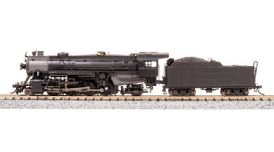 N Broadway Limited BLI 7843 Unlettered 2-8-2 USRA Heavy Mikado Steam w/ Paragon4