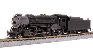 N Broadway Limited BLI 7843 Unlettered 2-8-2 USRA Heavy Mikado Steam w/ Paragon4