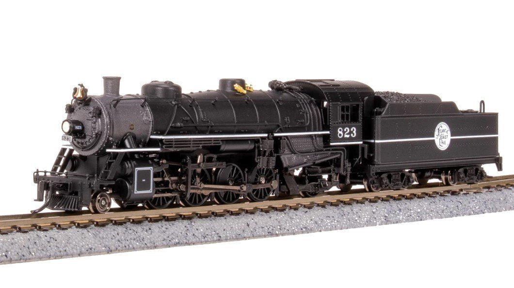 N Broadway BLI 7850 ACL Atlantic Coast Line 2-8-2 Mikado Steam #823 w/ Paragon4