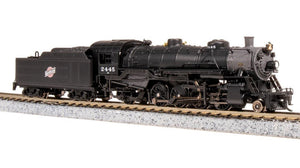 N Broadway BLI 7854 CNW Chicago North Western 2-8-2 Mikado Steam 2445 w/Paragon4