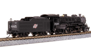 N Broadway BLI 7854 CNW Chicago North Western 2-8-2 Mikado Steam 2445 w/Paragon4